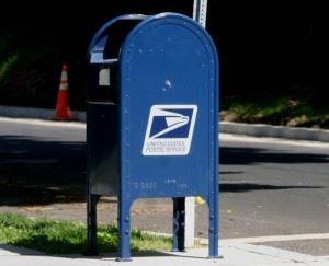 Blue Mailbox