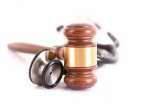 gavel and stethoscope